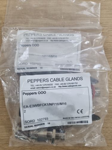 Кабельный ввод PEPPERS E3WBFCK1/NP/16/M16