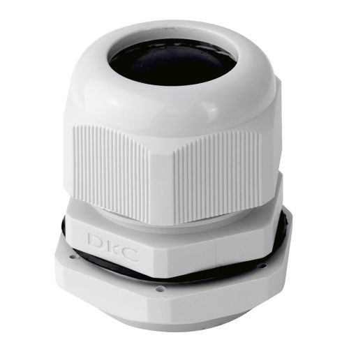 DKC 52900 Кабельный ввод (зажим кабельный с контргайкой), под кабеля ф9-14мм, PG16, для резьбы