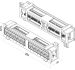 Hyperline PPW-12-8P8C-C5e Патч-панель настенная, 12 портов RJ-45(8P8C), категория 5е, с подставкой