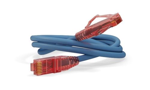 Hyperline PC-LPM-UTP-RJ45-RJ45-C5e-0.3M-LSZH-BL Патч-корд U/UTP, Cat.5е (100% Fluke Component Tested), LSZH, 0.3 м, синий