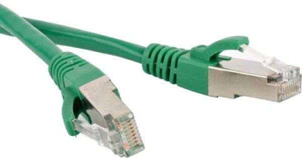 Hyperline PC-LPM-SFTP-RJ45-RJ45-C6-1.5M-LSZH-GN Патч-корд S/FTP, экранированный, Cat.6 (100% Fluke Component Tested), LSZH, 1.5 м, зеленый