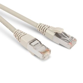 Hyperline PC-LPM-STP-RJ45-RJ45-C5e-0.5M-LSZH-GY Патч-корд F/UTP, экранированный, Cat.5e (100% Fluke Component Tested), LSZH, 0.5 м, серый