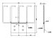 Hyperline CMW-4U-CMB Кабельная гребенка 4U, металлическая, для шкафов Hyperline и ZPAS (комплект левая+правая)