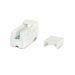 Hyperline KJNE-8P8C-C5e-90-WH Вставка Keystone Jack RJ-45(8P8C), категория 5e, 110 IDC, заделка с помощью NE-TOOL, белая