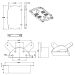 Hyperline FO-SPL-1U-KIT Набор для комплектации боксов FO-19BX для сварки (сплайс бокс): сплайс-пластина и организаторы для кабеля, для боксов, на 24 КДЗС (12 КДЗС на 40 мм и 12 КДЗС на 60 мм)