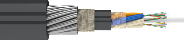 Оптический кабель связи Инкаб ДПС-нг(A)-HF-72У (6х12)-7кН, 1000 м.