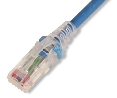 Патч-корд Siemon MC6-02M-06, Cat6, U/UTP, 2м, LSZH, синий, AWG26